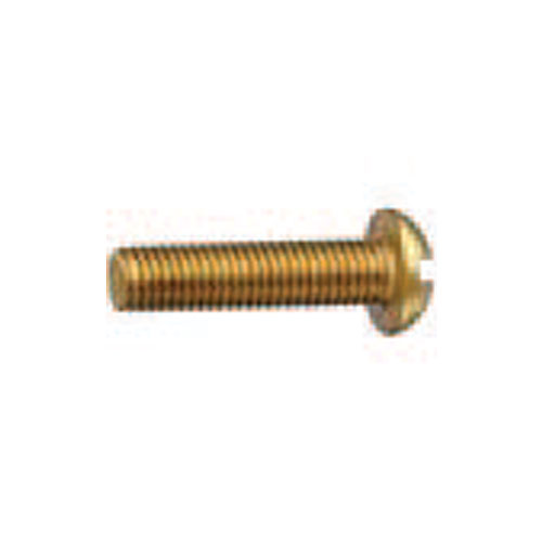 Machine Screw Round Head - Brass