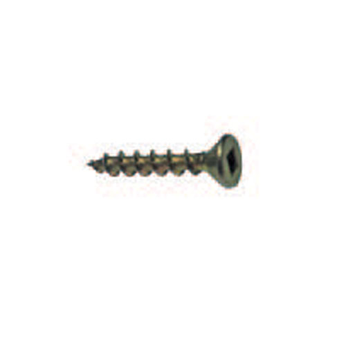 Surefast Screws Square Drive - Yellow - Zinc Plated